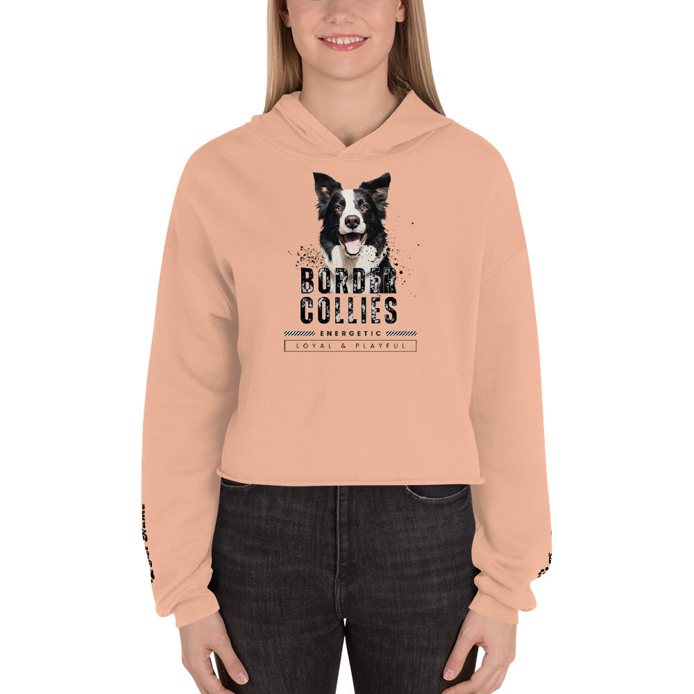 Border Collie Crop Hoodie