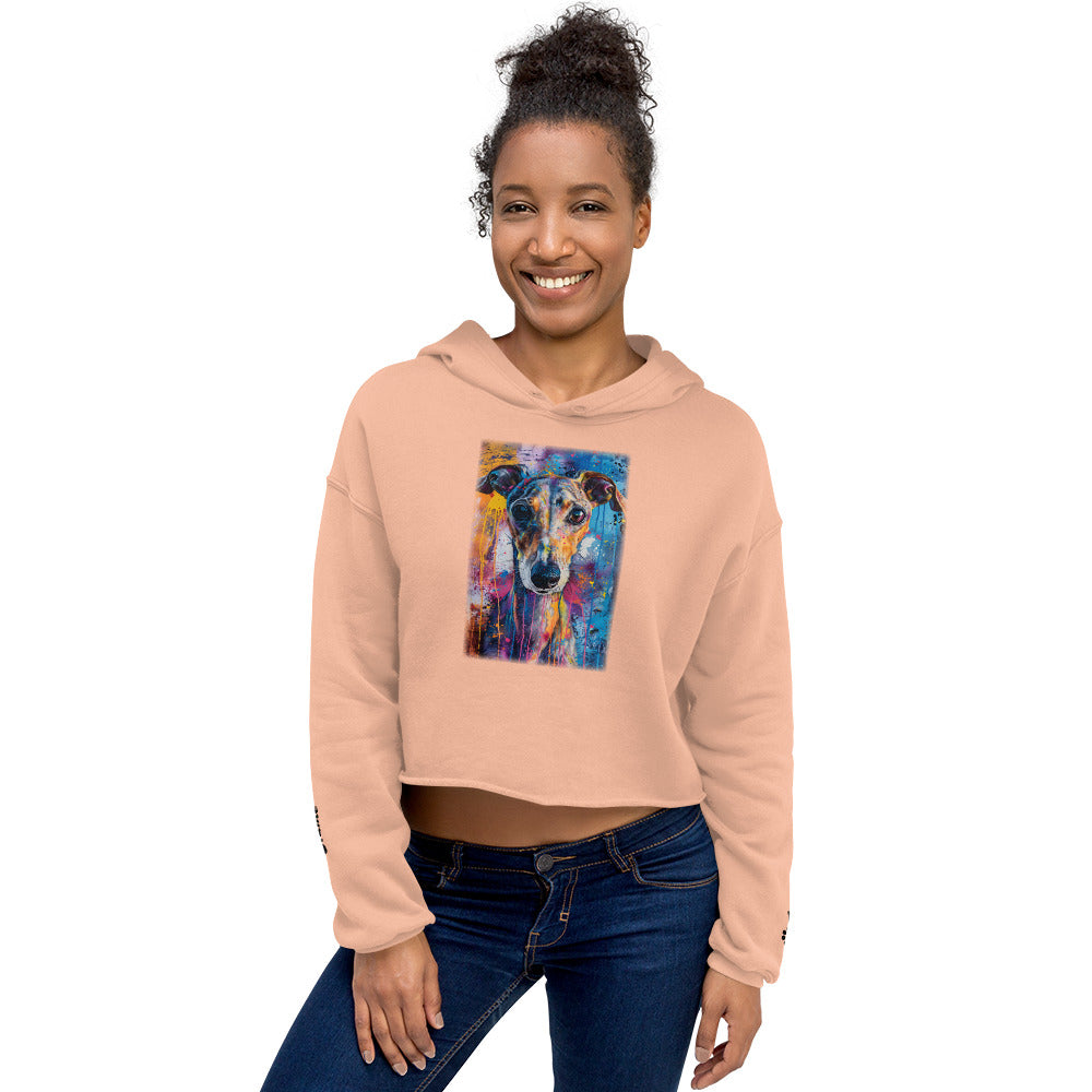 Greyhound Crop Hoodie