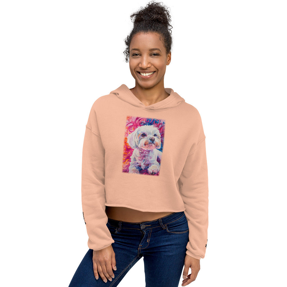 Maltese Crop Hoodie