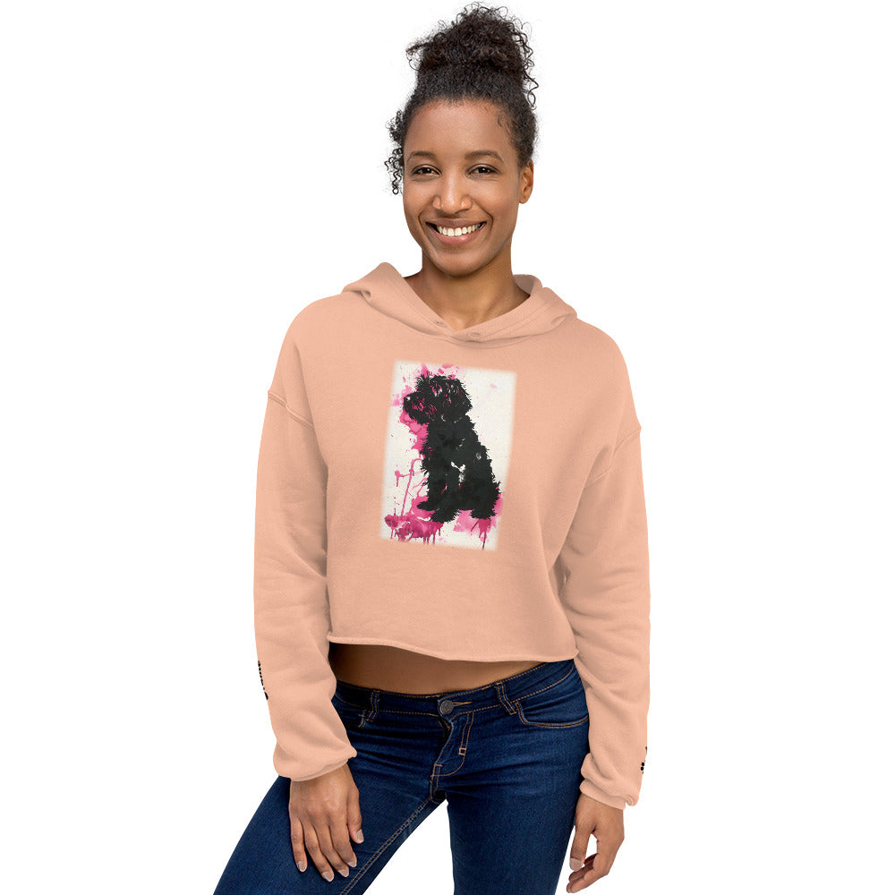 Portuguese Water Dog Crop Hoodie