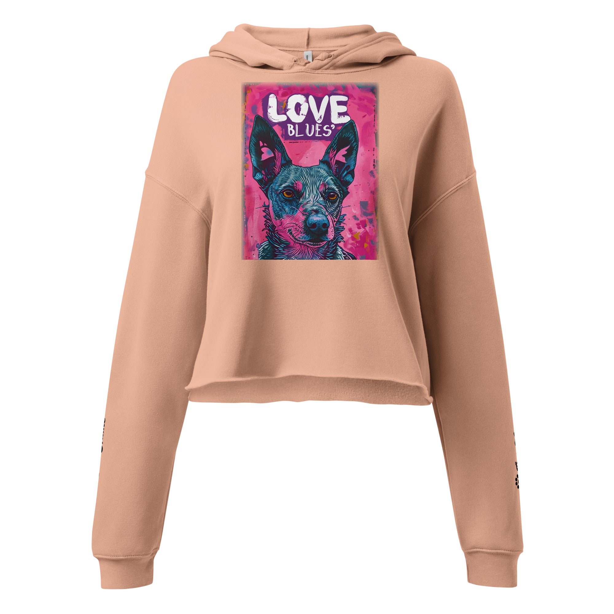 Australian Cattle Dog Crop Hoodie