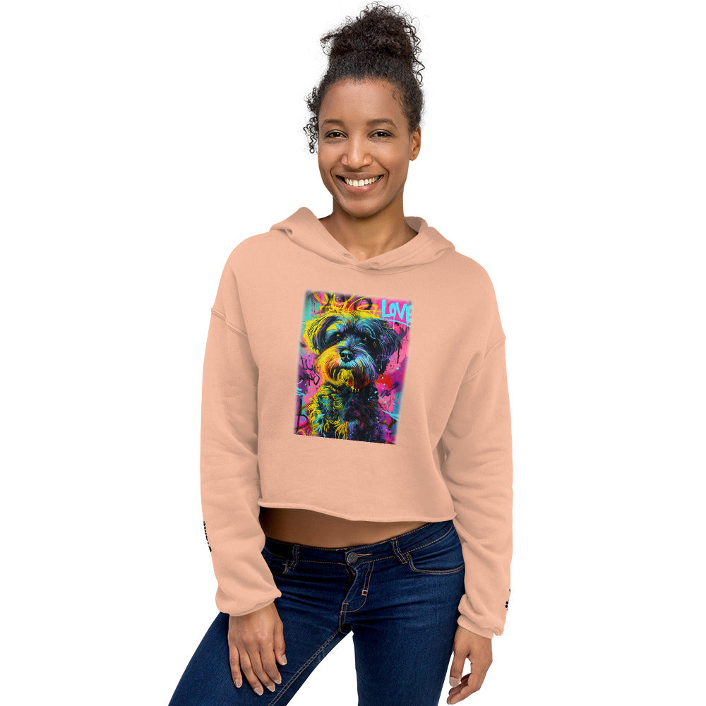 Schnoodle Crop Hoodie