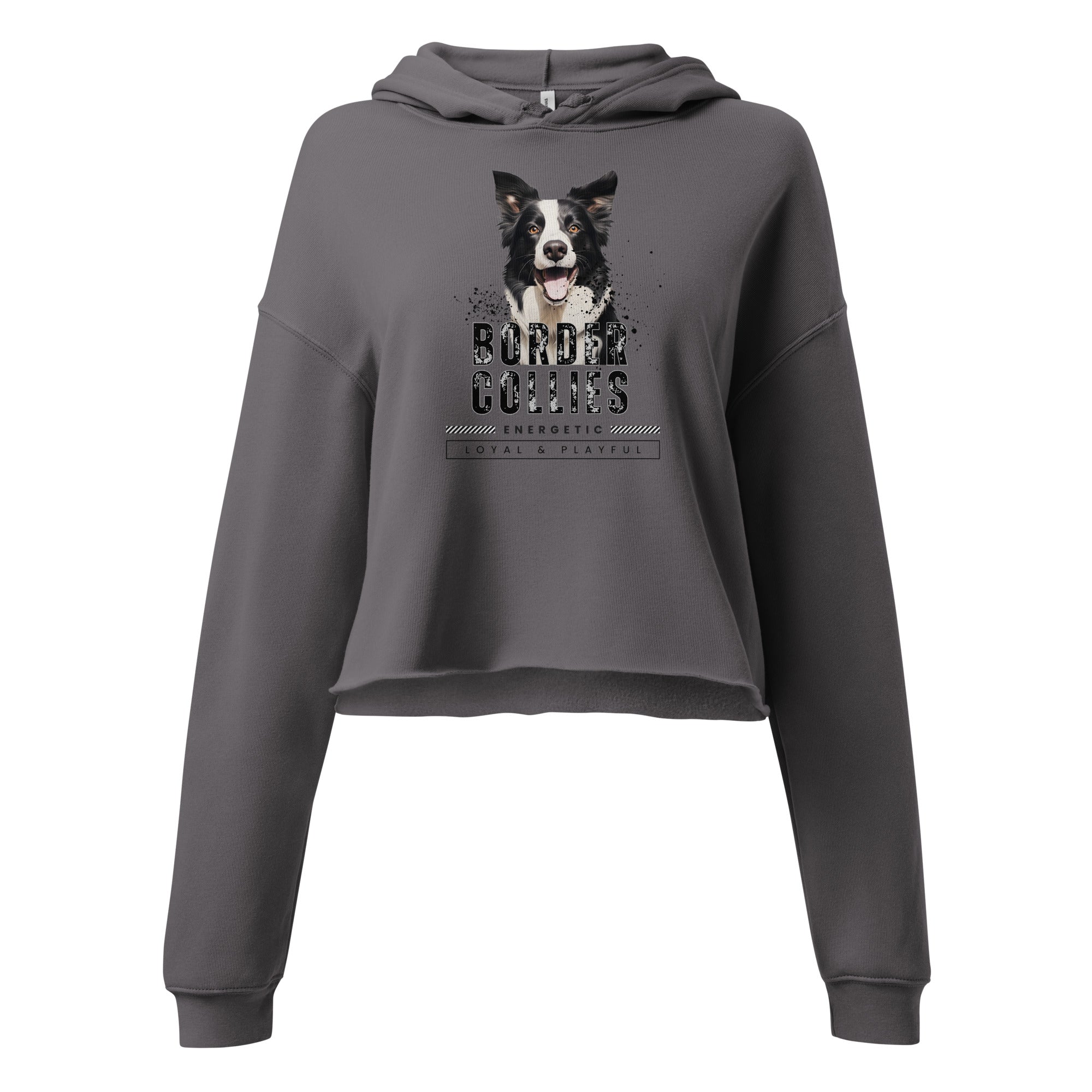 Border Collie Crop Hoodie