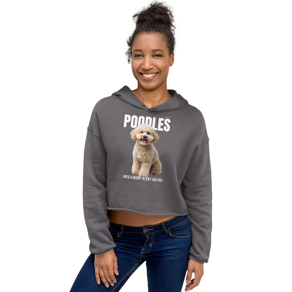 Poodle Crop Hoodie