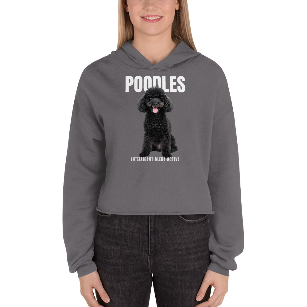 Poodle Crop Hoodie