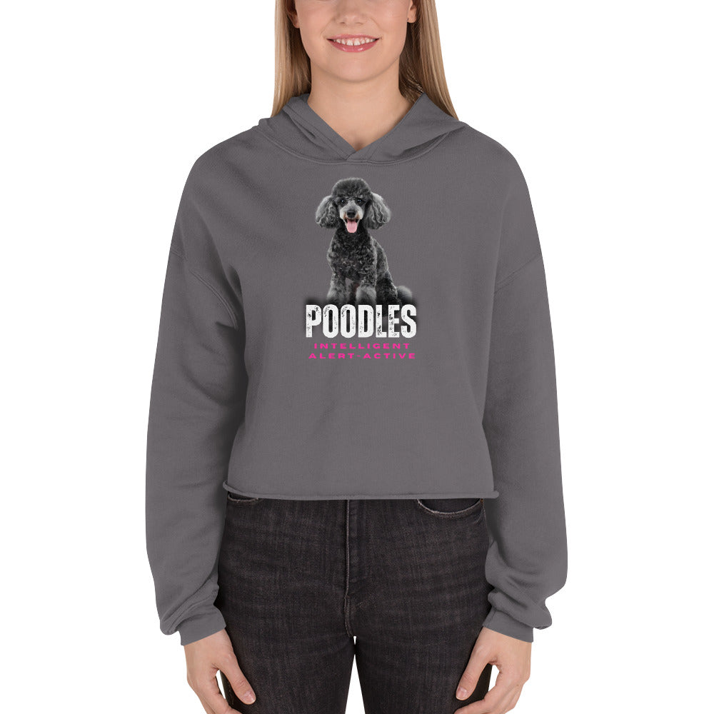 Poodle Crop Hoodie