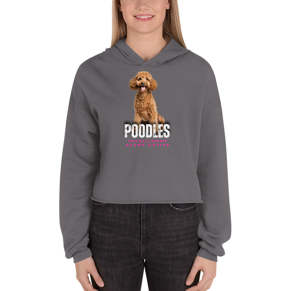 Poodle Crop Hoodie