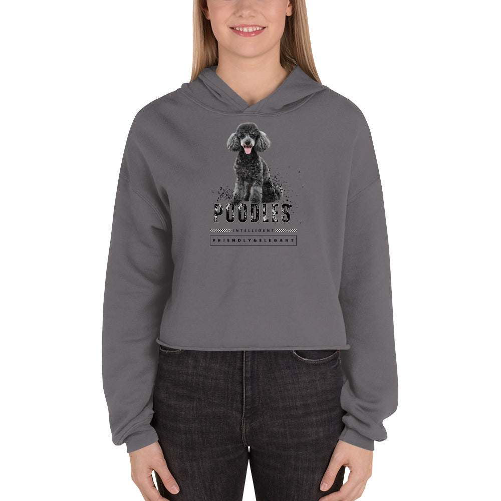 Poodle Crop Hoodie