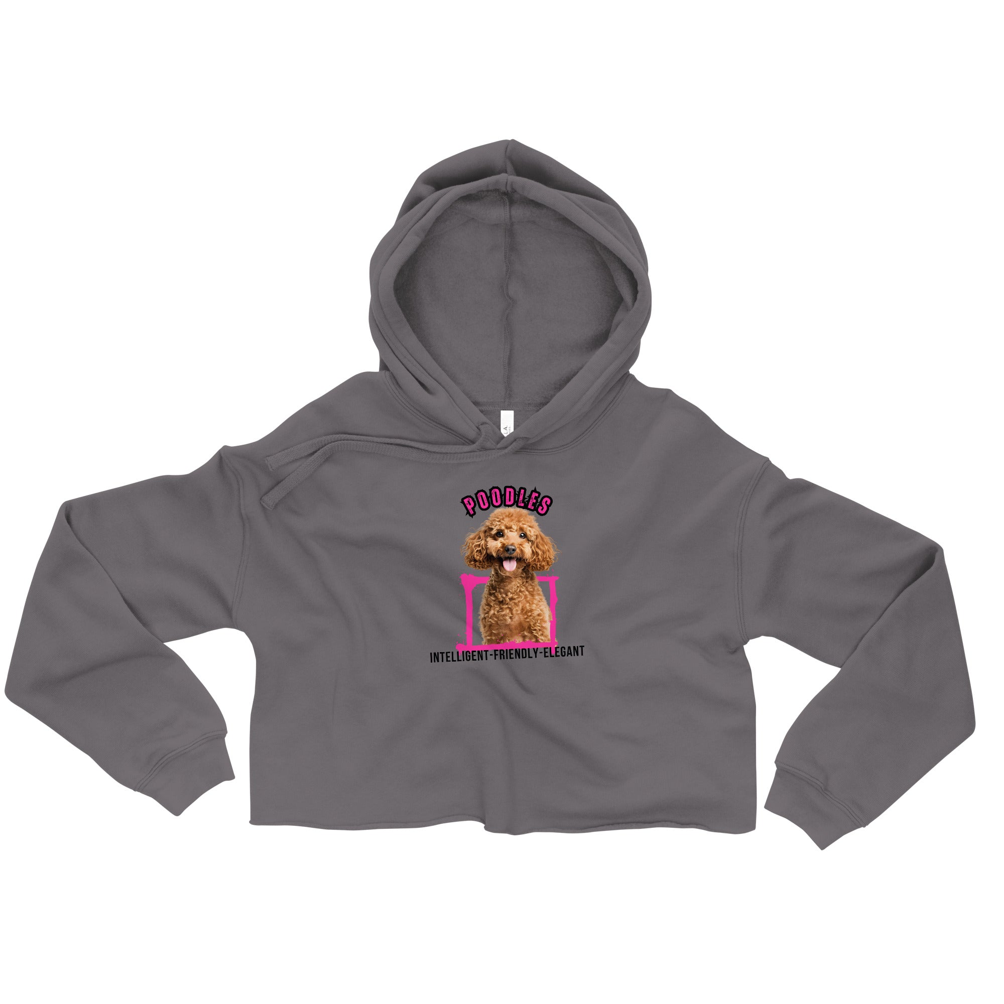 Poodle Crop Hoodie