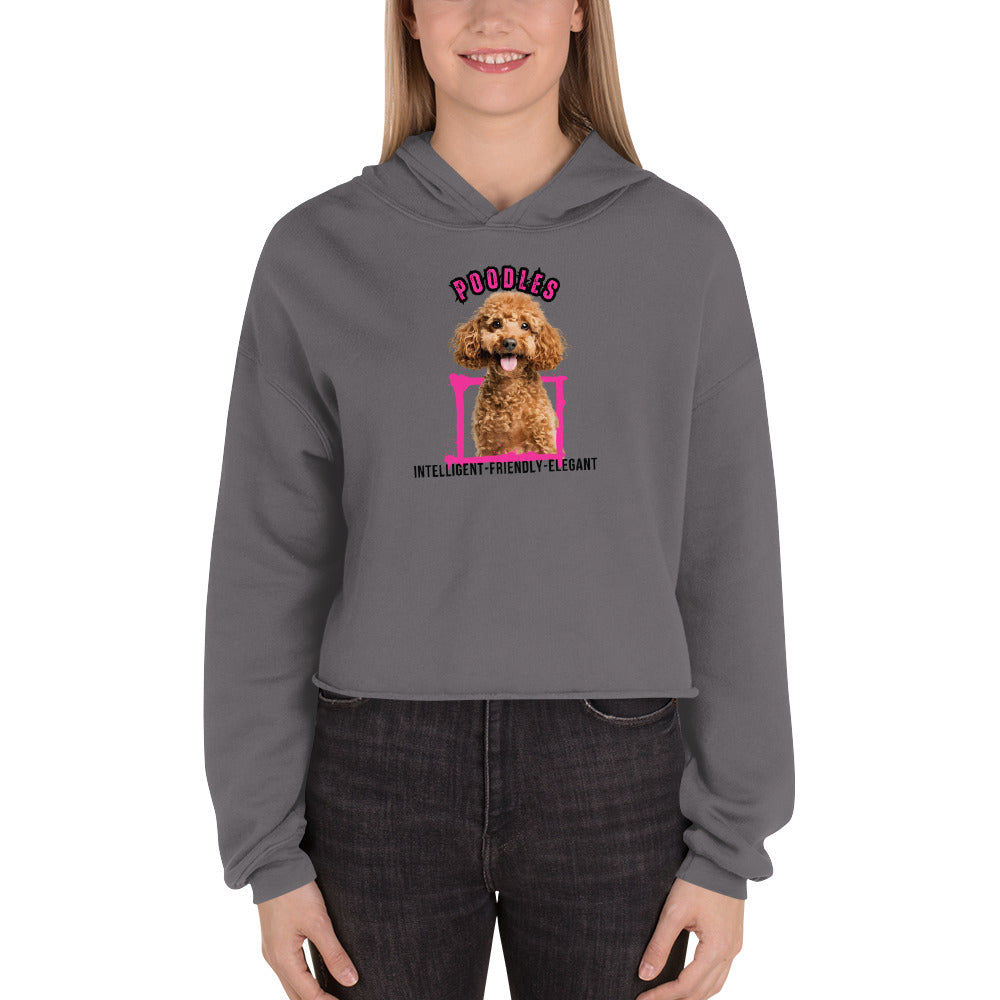 Poodle Crop Hoodie