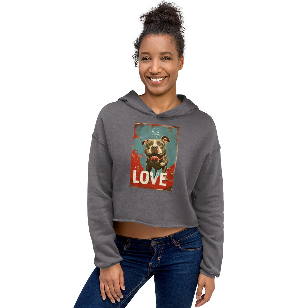 American XL Bully Crop Hoodie