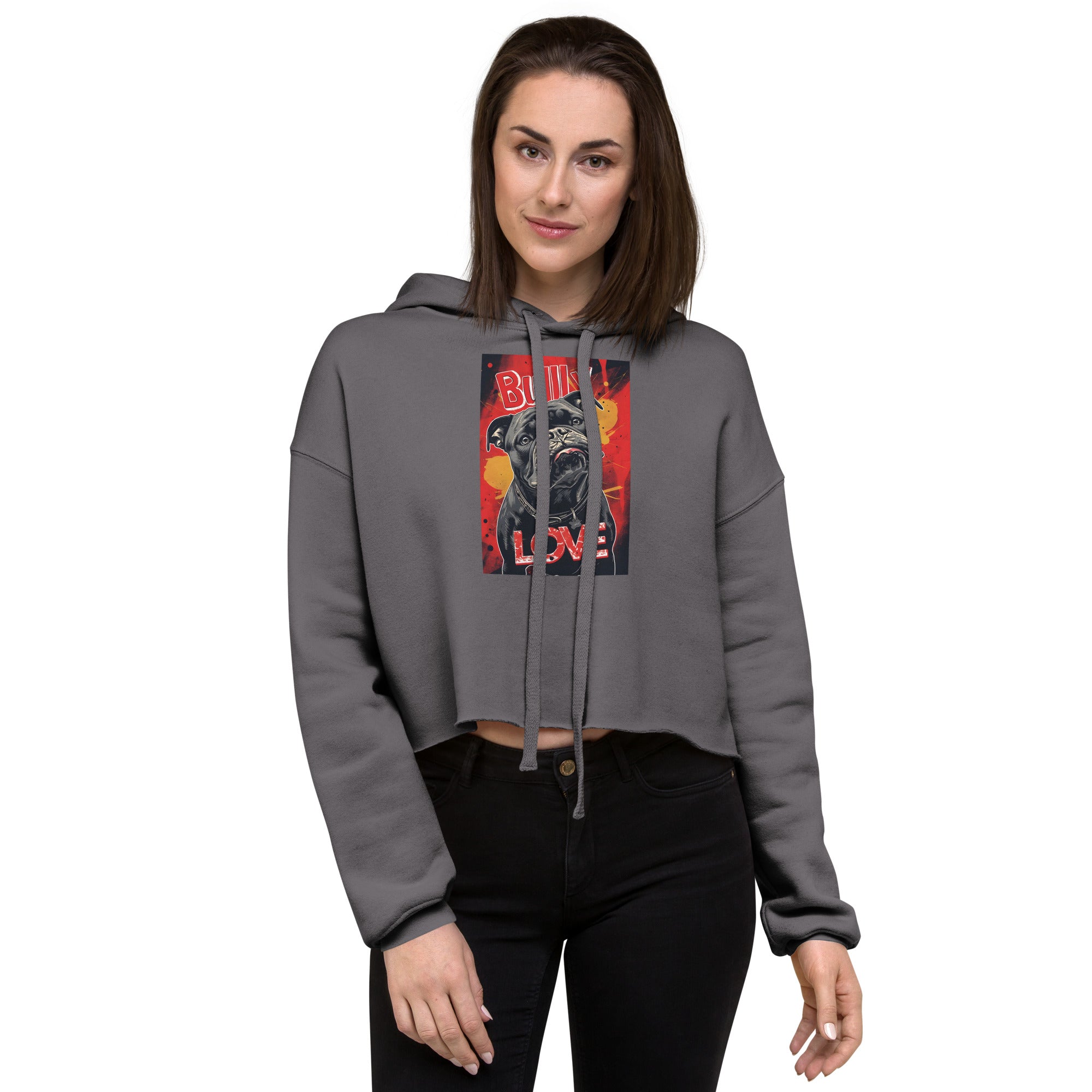 American XL Bully Crop Hoodie