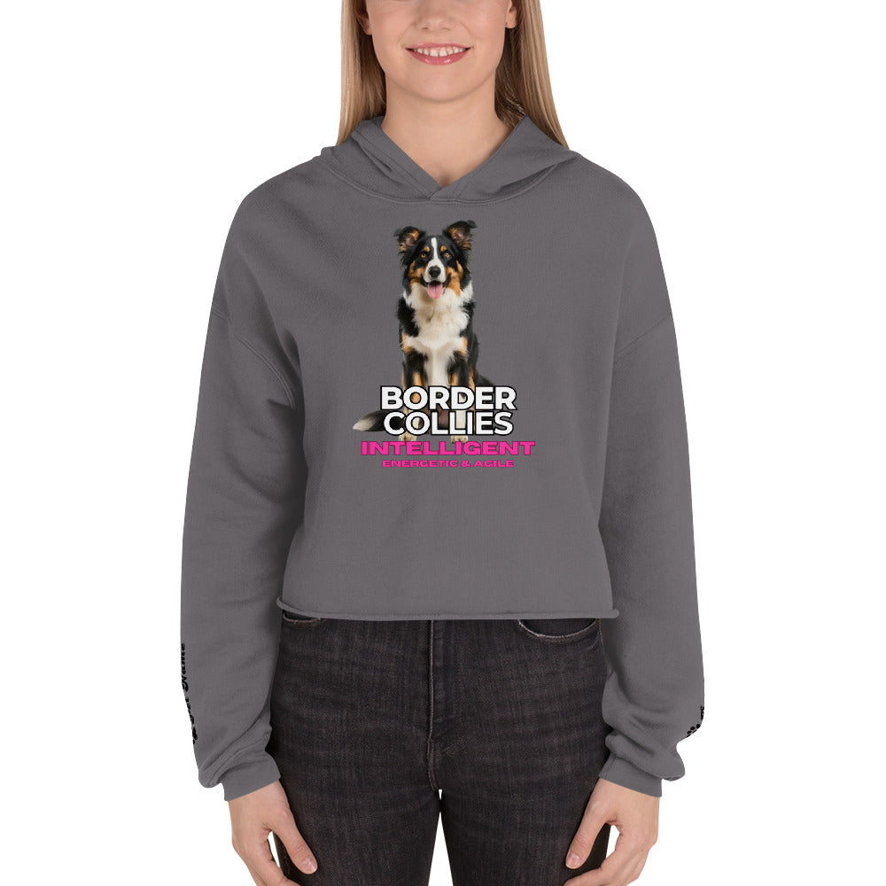 Border Collie Crop Hoodie