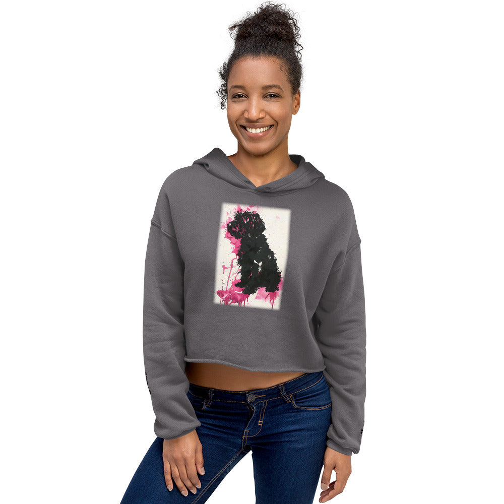 Portuguese Water Dog Crop Hoodie