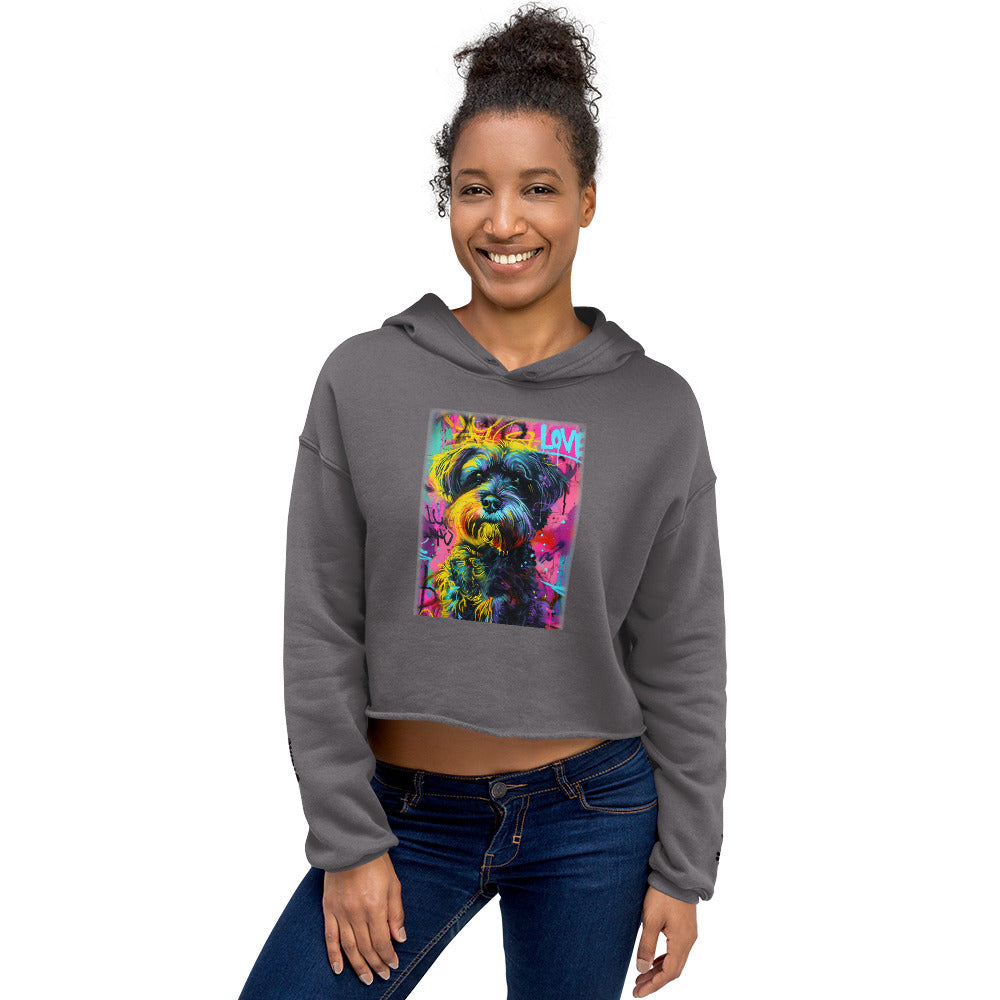 Schnoodle Crop Hoodie