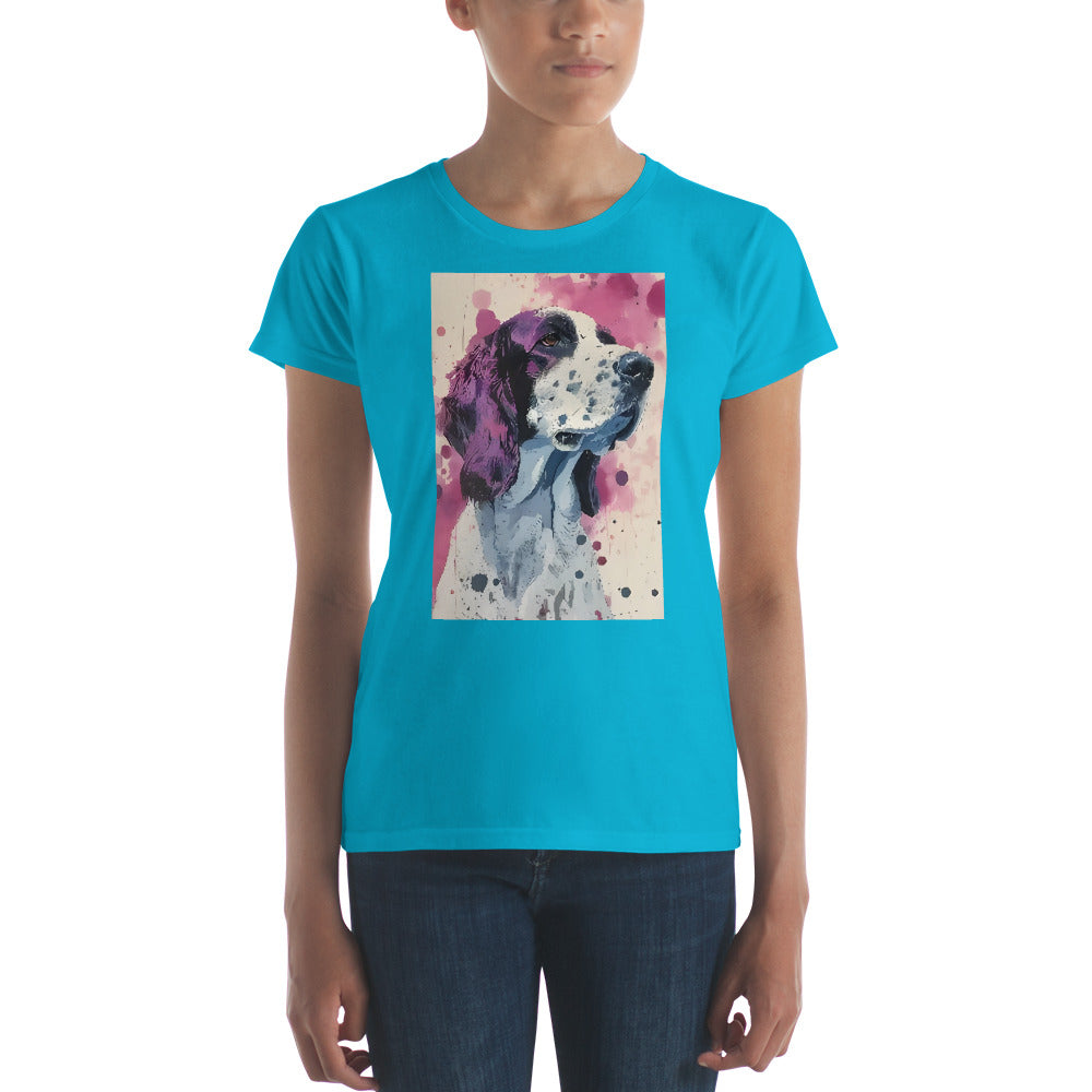 English Setter Women's short sleeve t-shirt