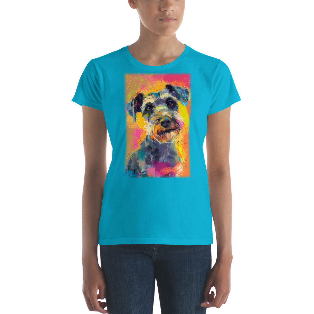 Schnauzer Women's short sleeve t-shirt