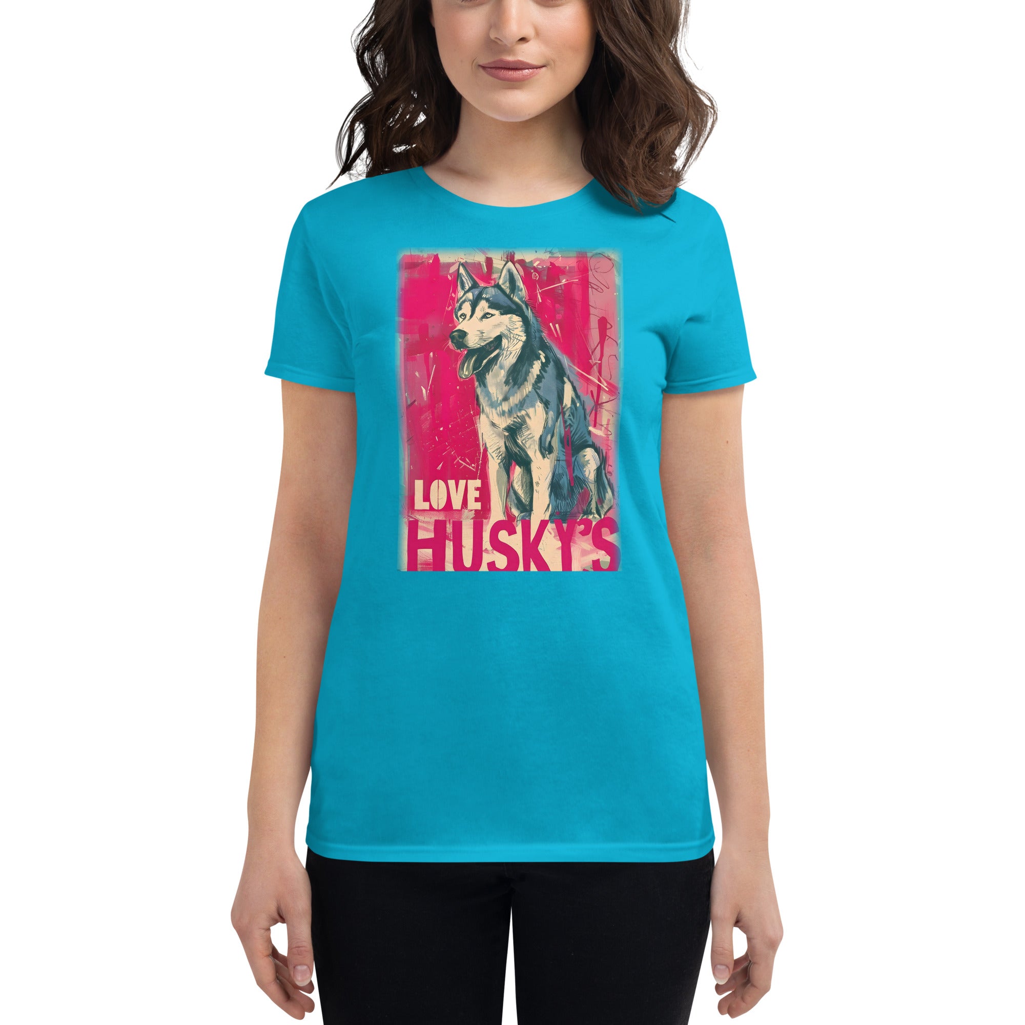 Siberian Husky Women's short sleeve t-shirt