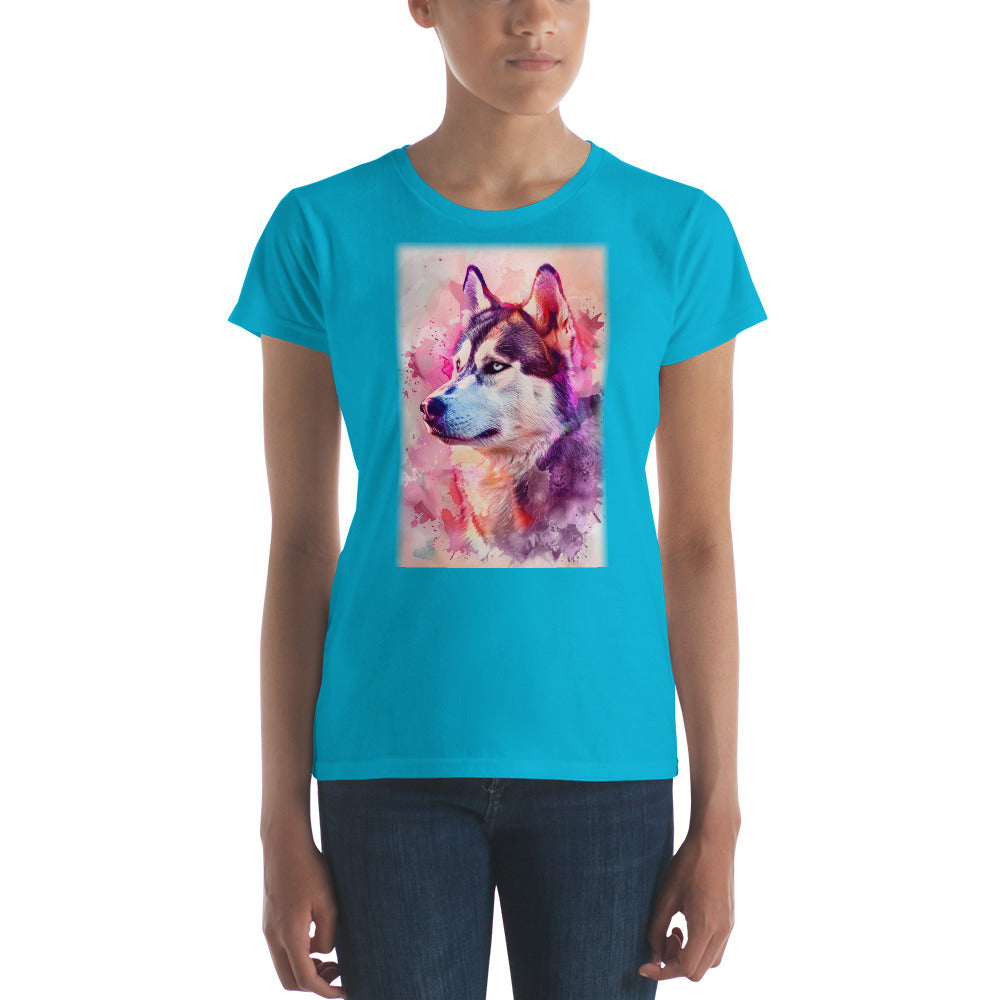 Siberian Husky Women's short sleeve t-shirt