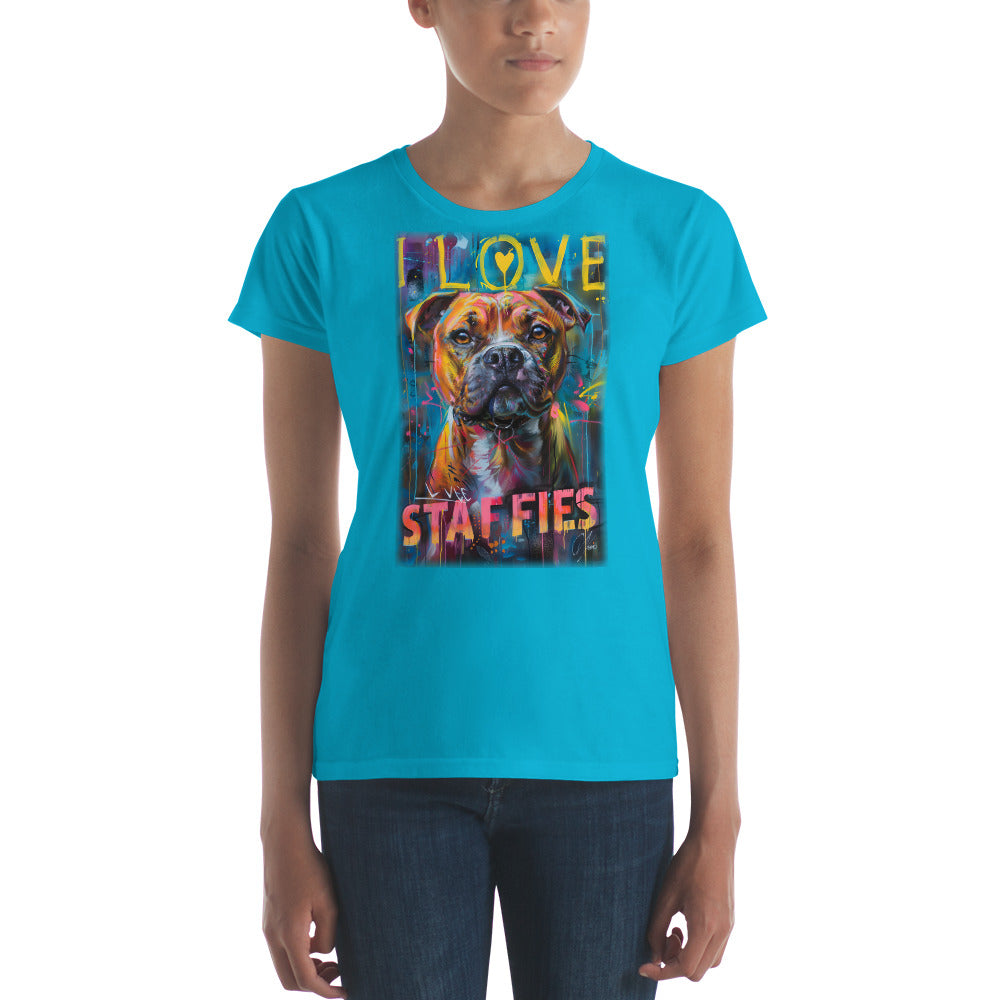 Staffordshire Bull Terrier Women's short sleeve t-shirt