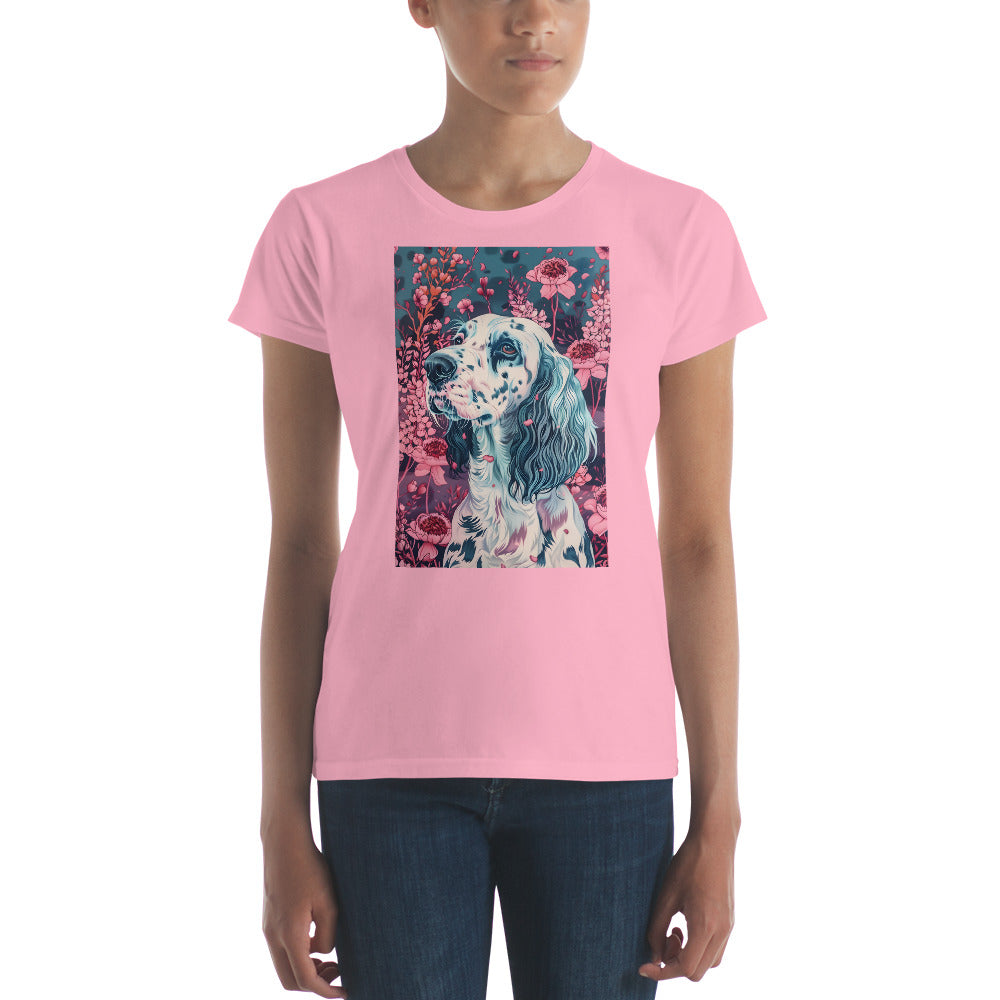 English Setter Women's short sleeve t-shirt