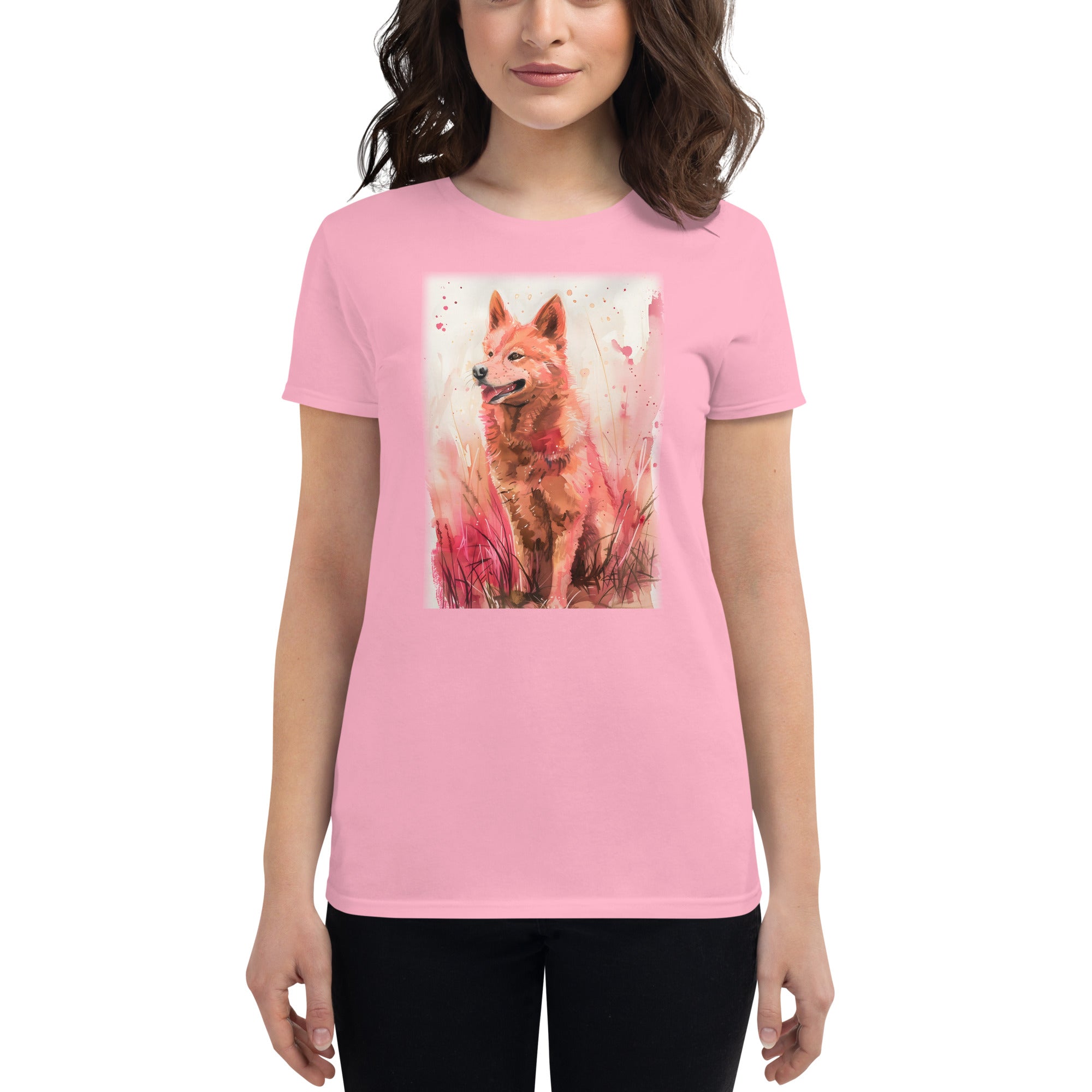 Finnish Spitz Women's short sleeve t-shirt