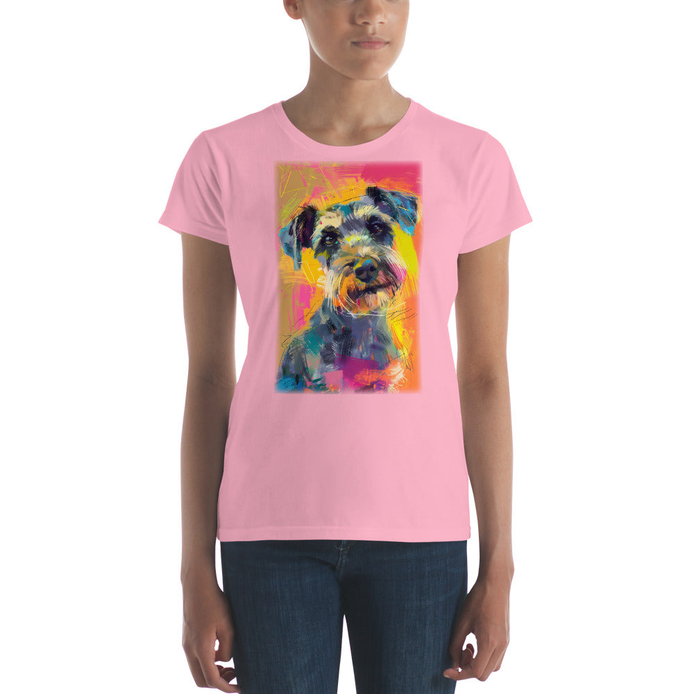 Schnauzer Women's short sleeve t-shirt