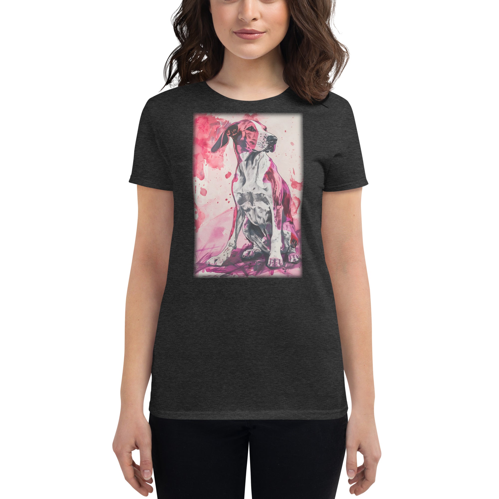 English Foxhound Women's short sleeve t-shirt