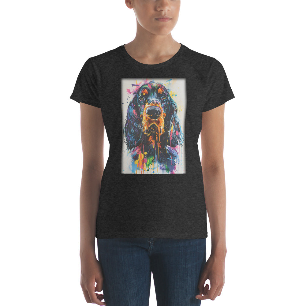 Gordon Setter Women's short sleeve t-shirt