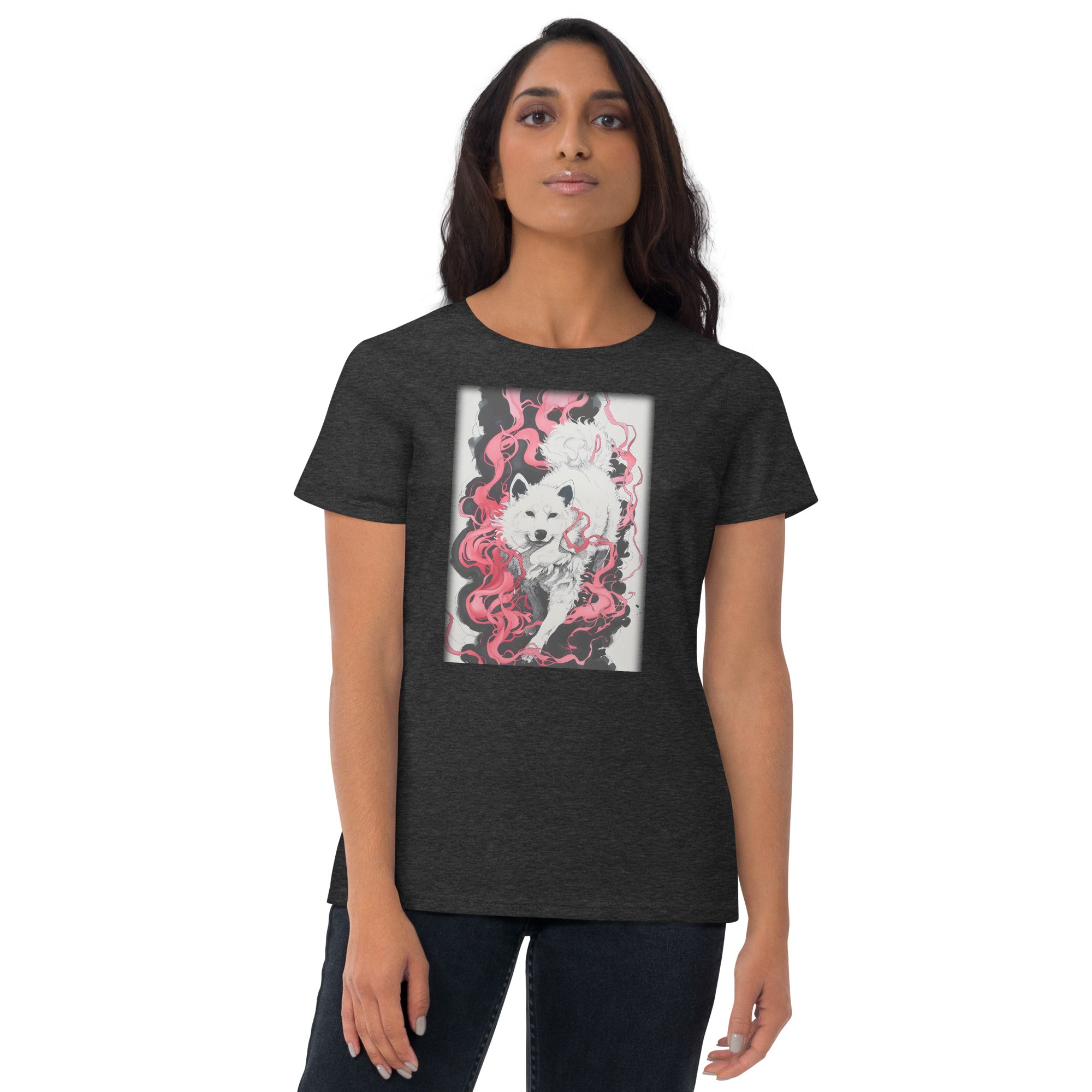 Japanese Spitz Women's short sleeve t-shirt