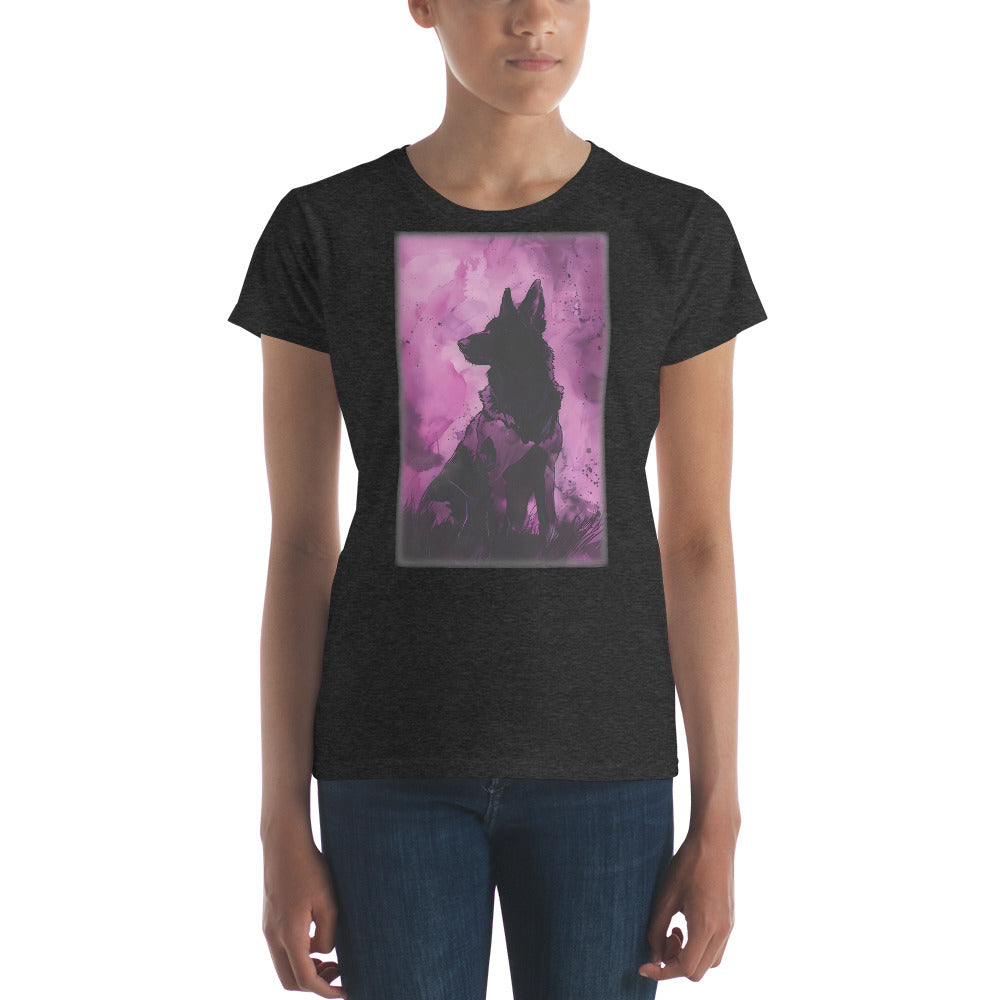 Norwegian Elkhound Women's short sleeve t-shirt