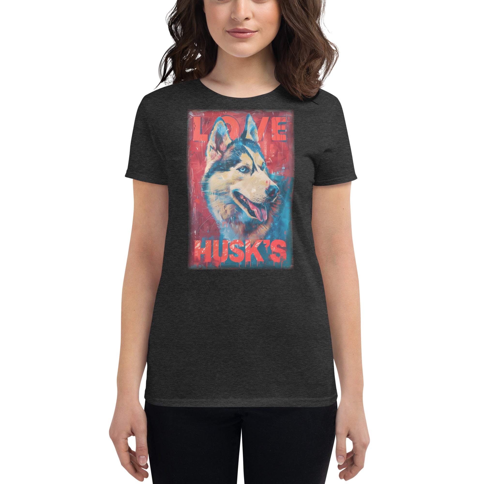 Siberian Husky Women's short sleeve t-shirt