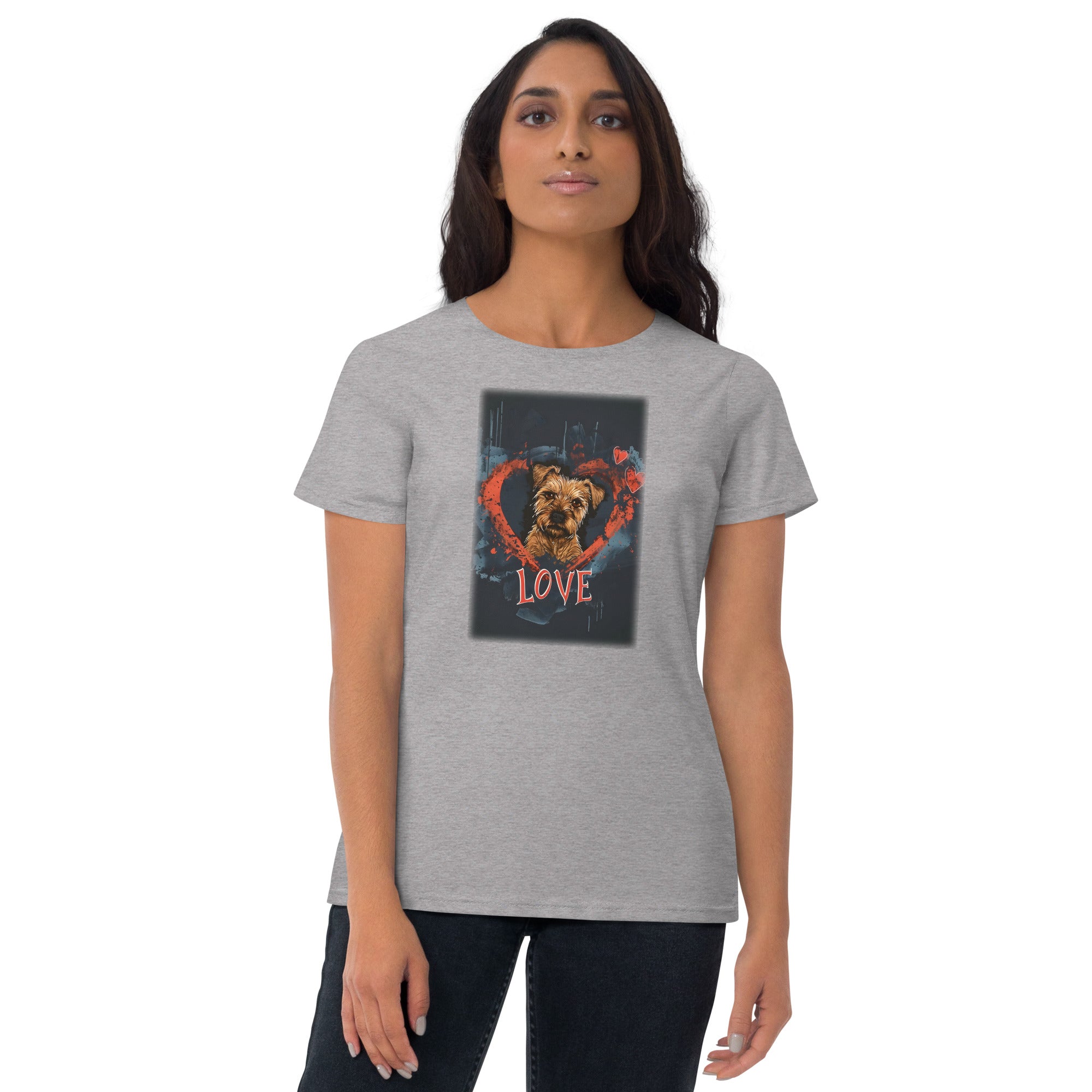 Border Terrier Women's short sleeve t-shirt