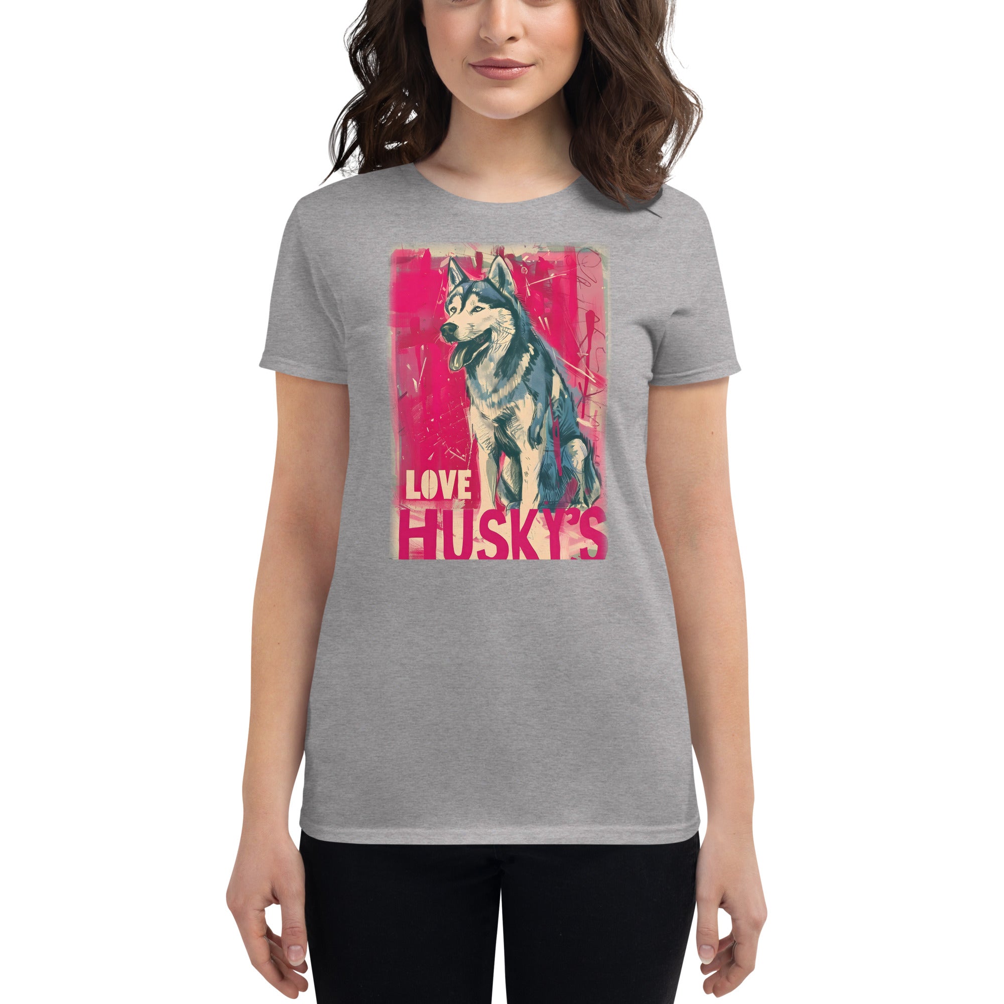 Siberian Husky Women's short sleeve t-shirt