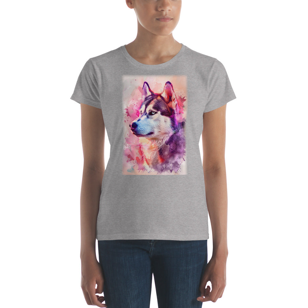 Siberian Husky Women's short sleeve t-shirt