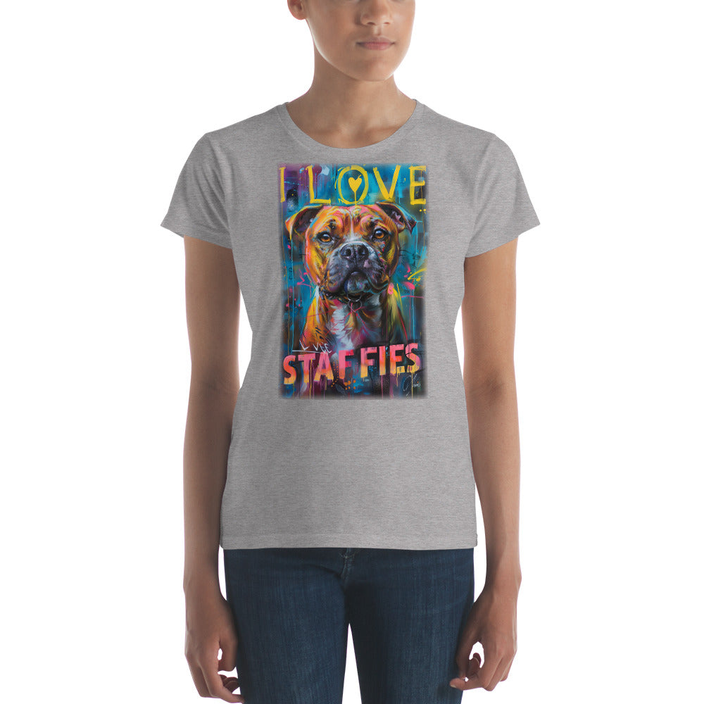 Staffordshire Bull Terrier Women's short sleeve t-shirt