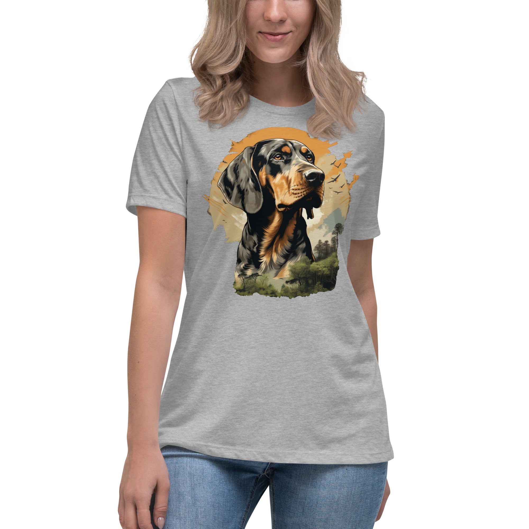 American English Coonhound Women's Relaxed T-Shirt