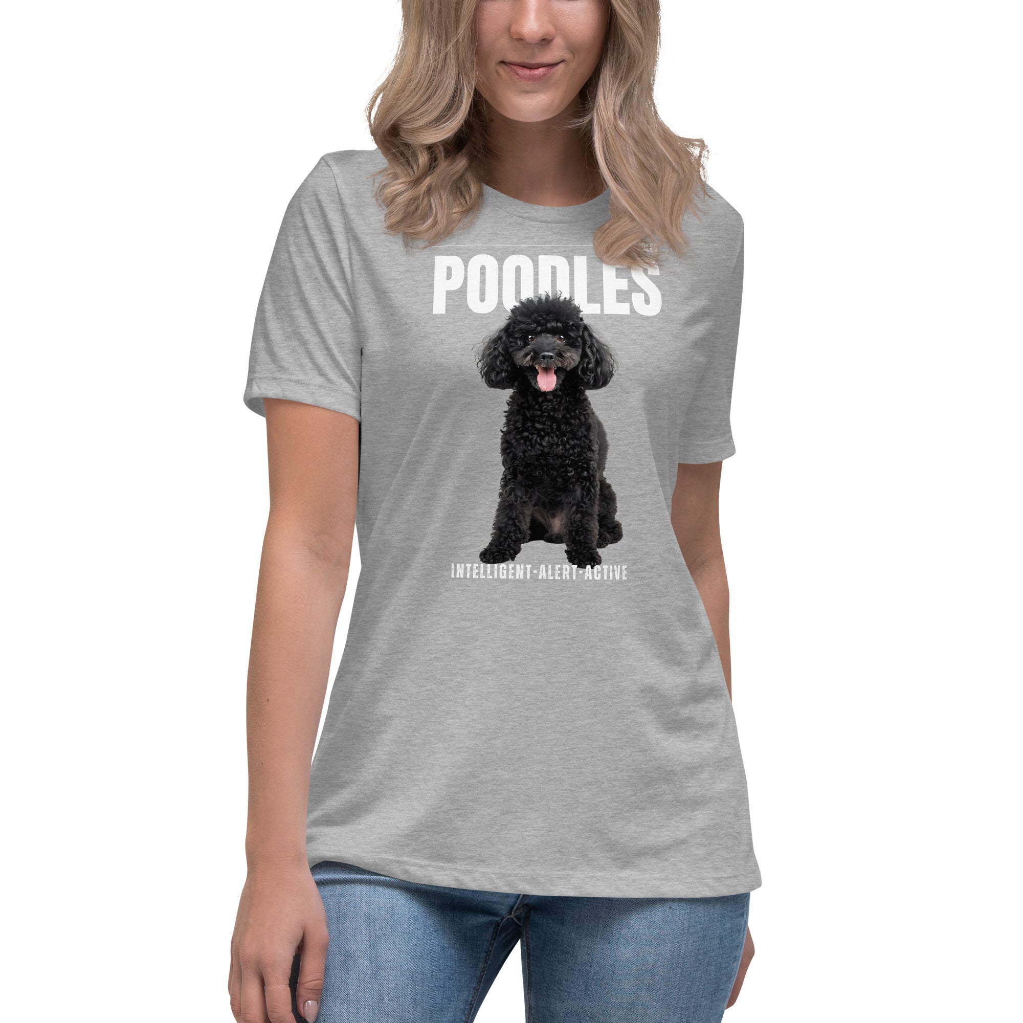 Poodle Women's Relaxed T-Shirt