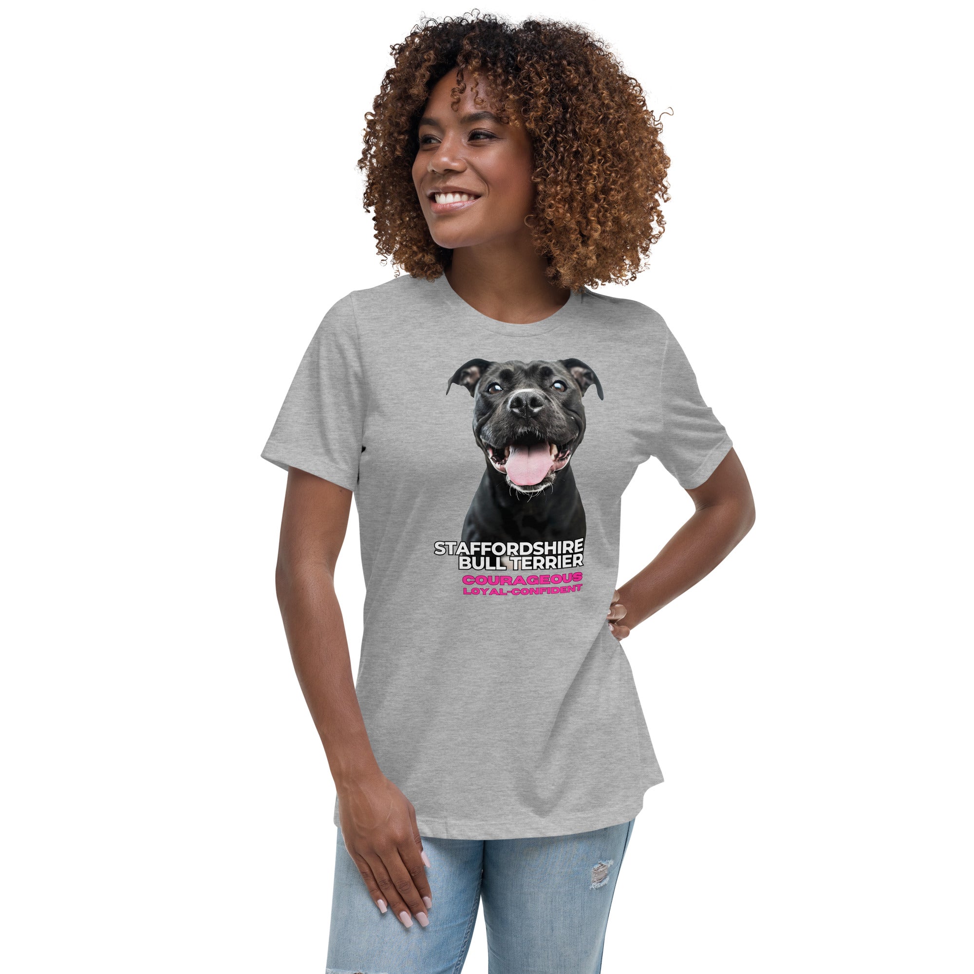 Staffordshire Bull Terrier Women's Relaxed T-Shirt