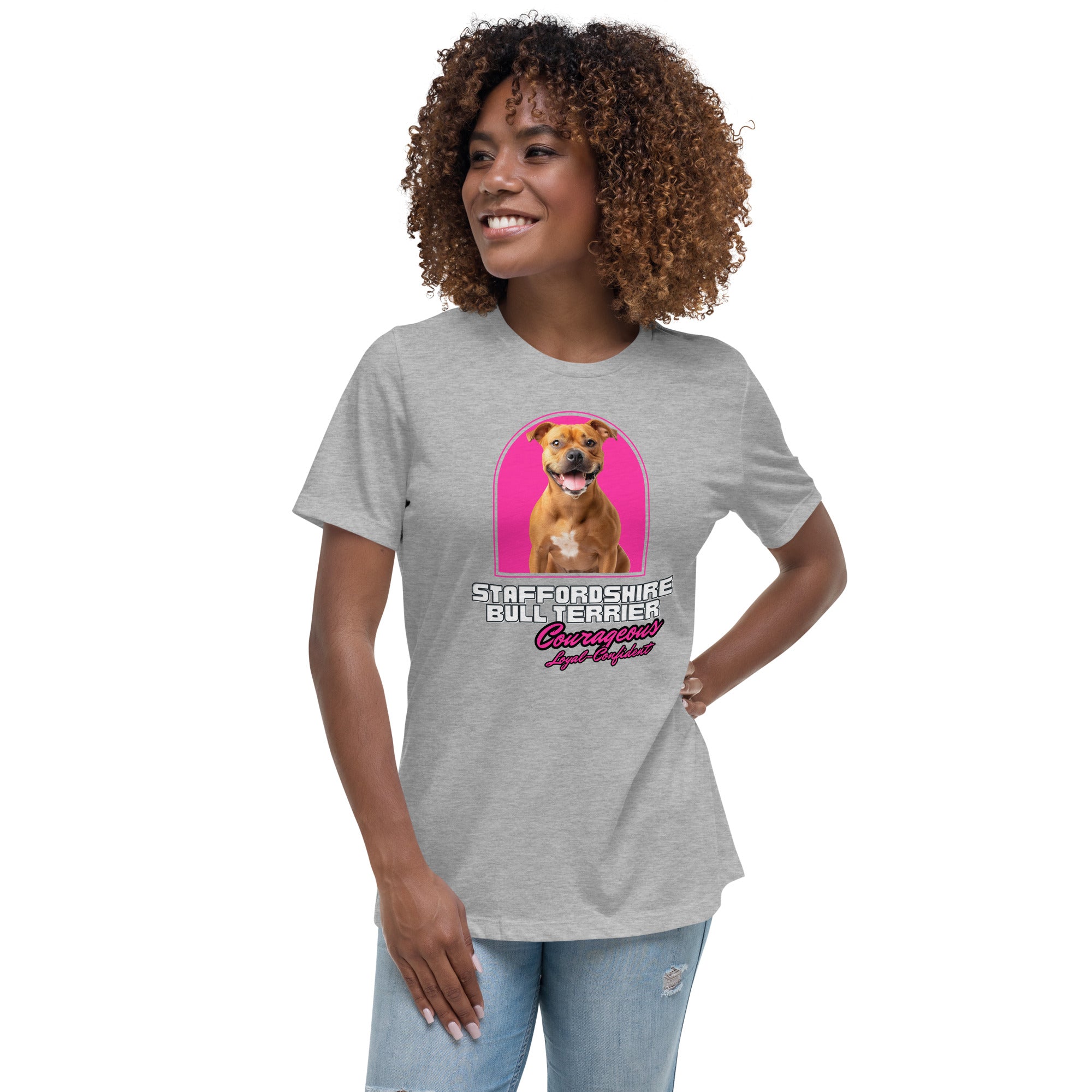 Staffordshire Bull Terrier Women's Relaxed T-Shirt