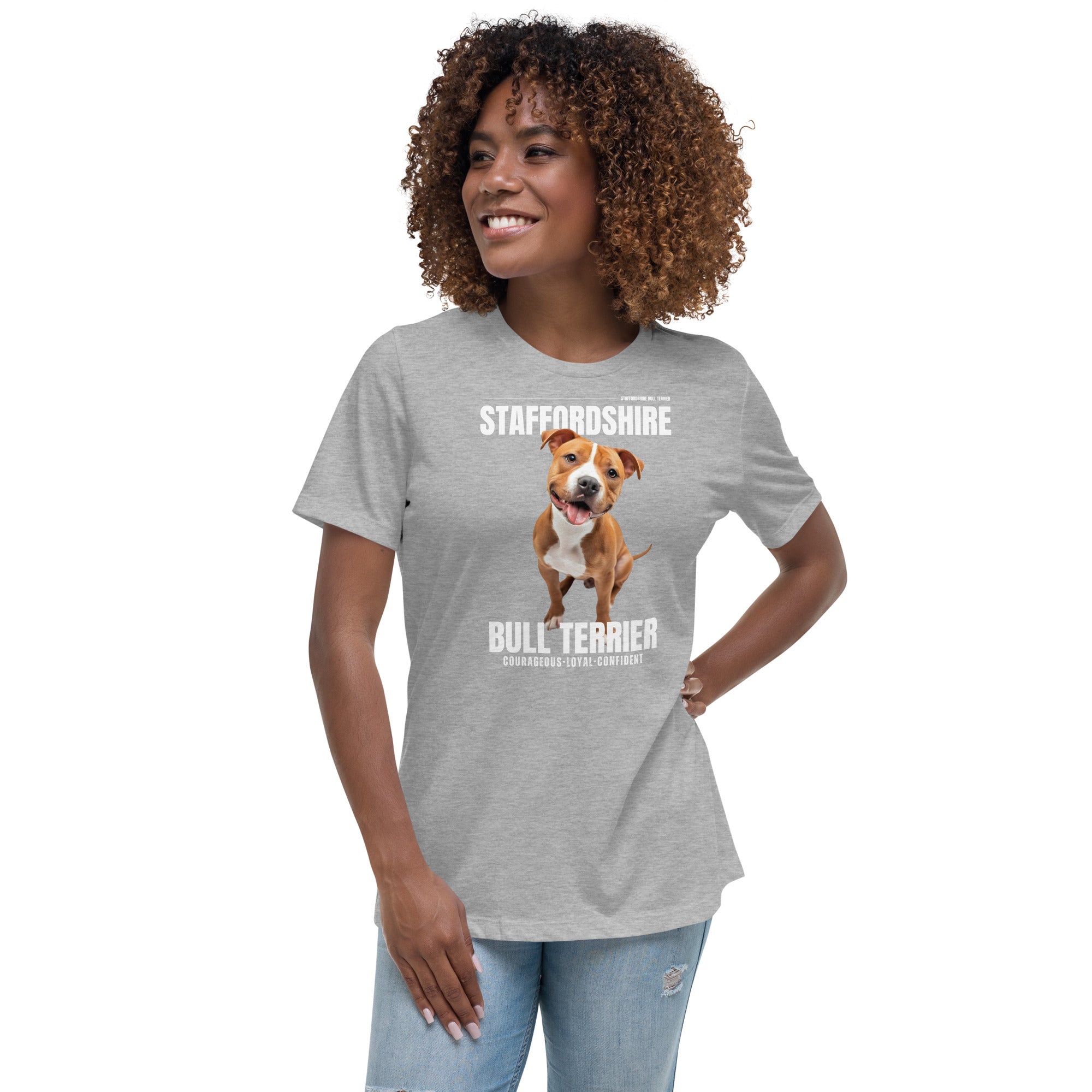 Staffordshire Bull Terrier Women's Relaxed T-Shirt