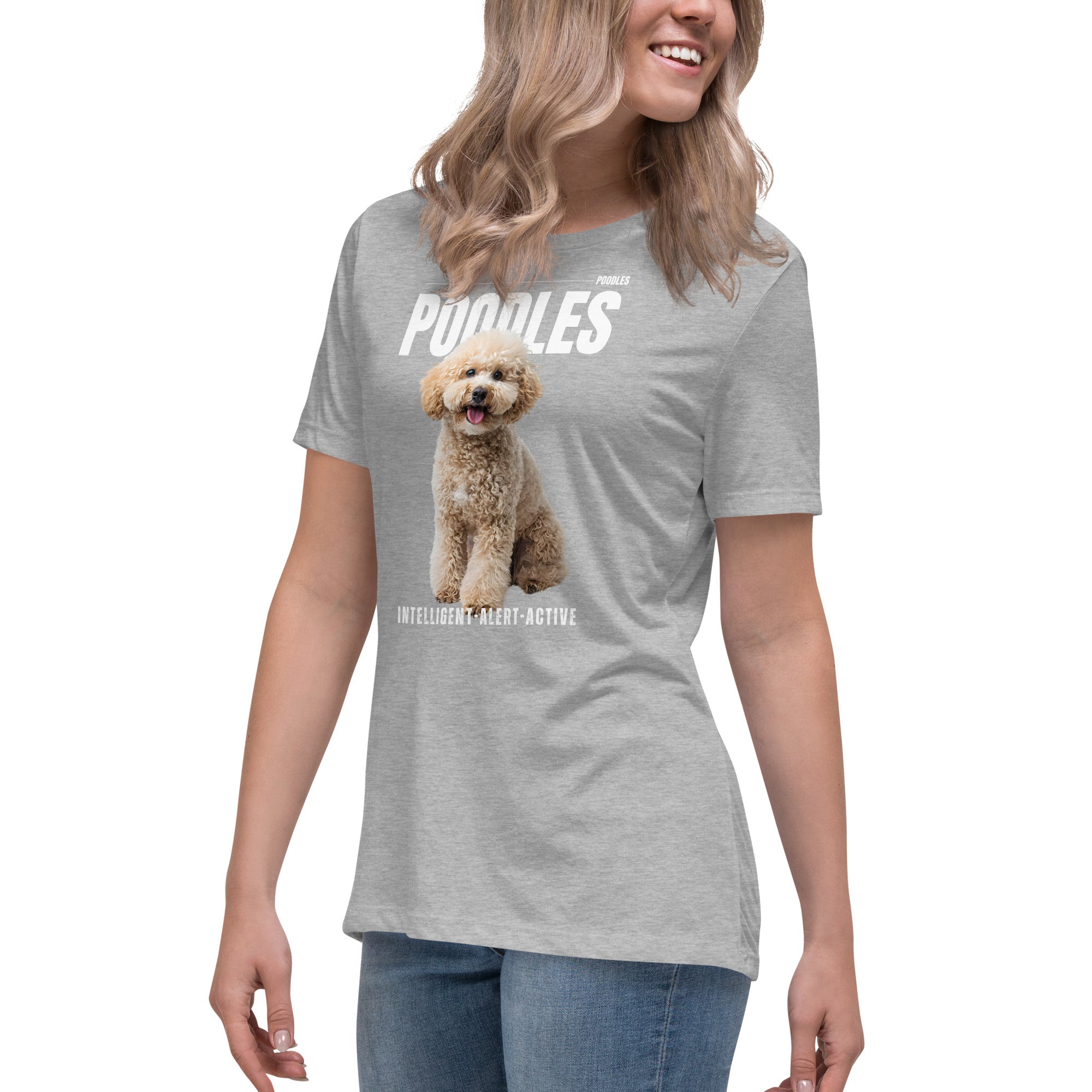 Poodle Women's Relaxed T-Shirt