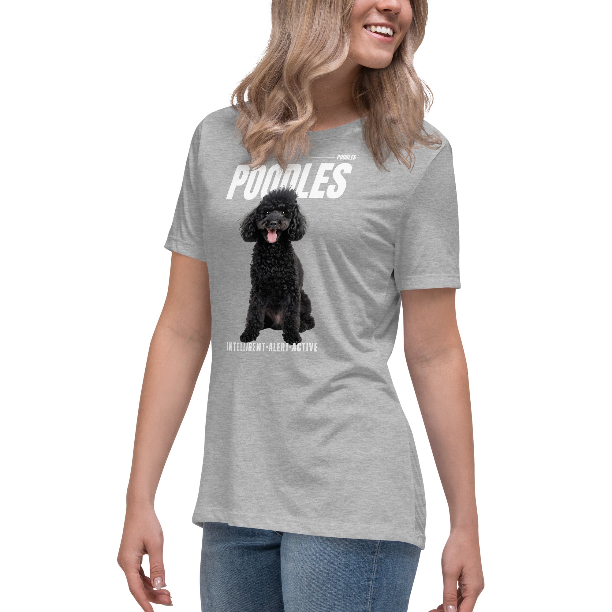 Poodle Women's Relaxed T-Shirt