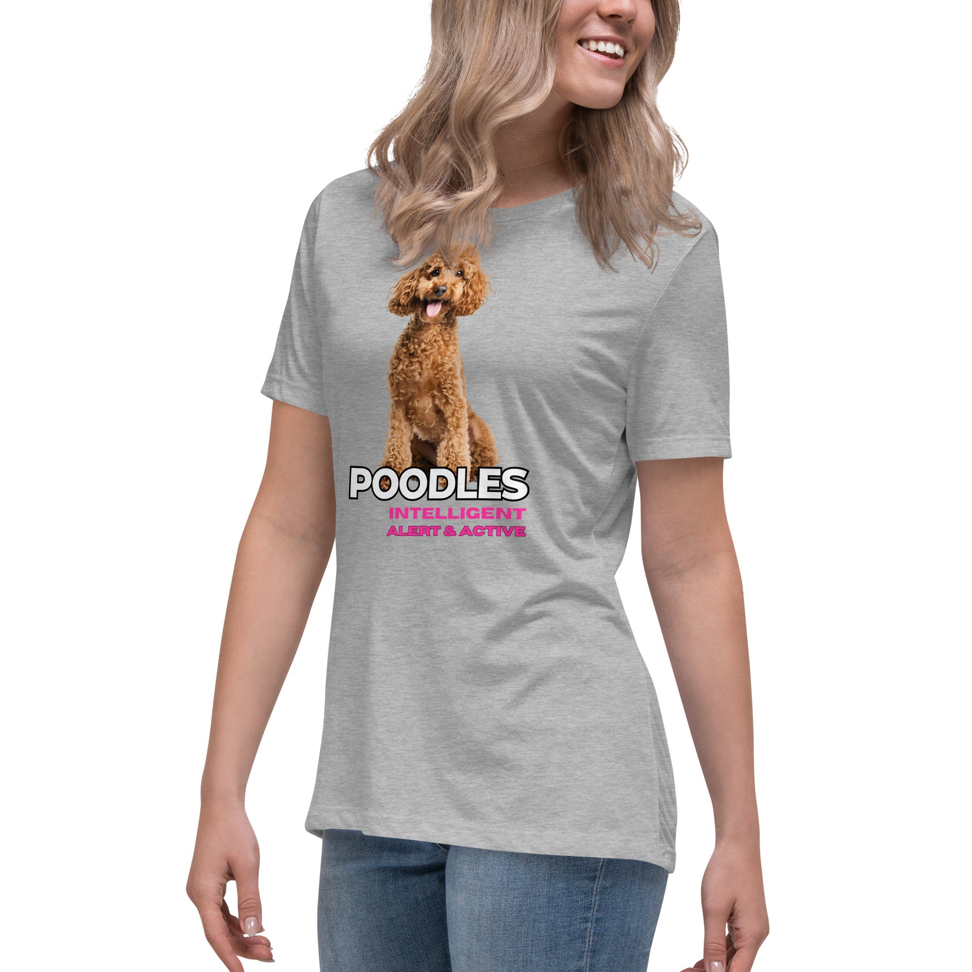 Poodle Women's Relaxed T-Shirt