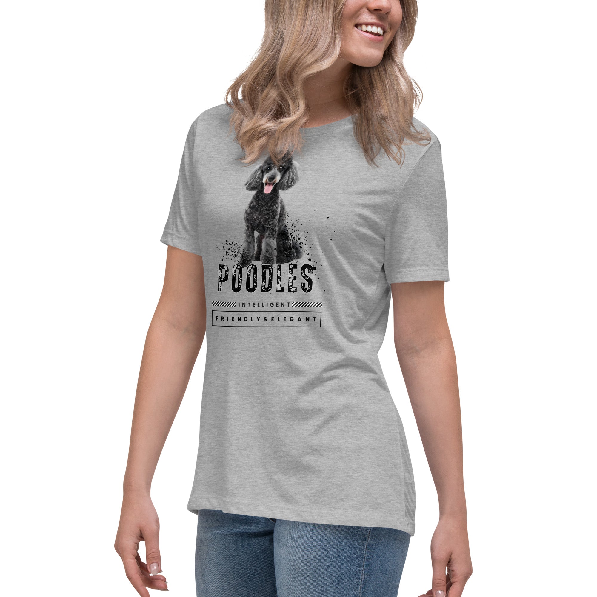 Poodle Women's Relaxed T-Shirt