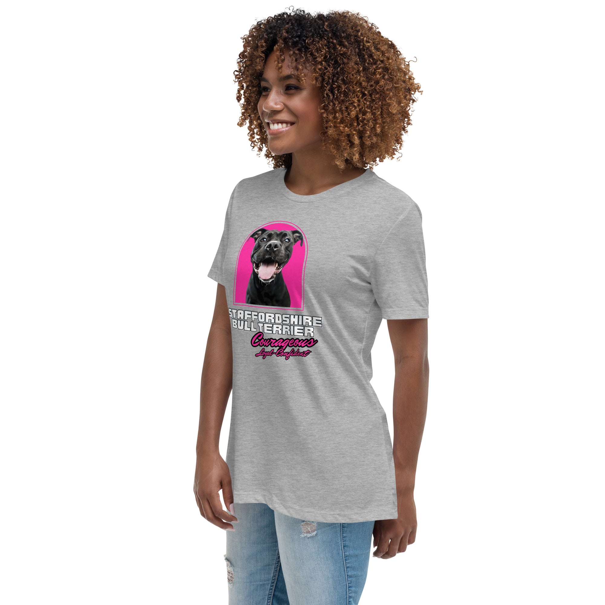 Staffordshire Bull Terrier Women's Relaxed T-Shirt