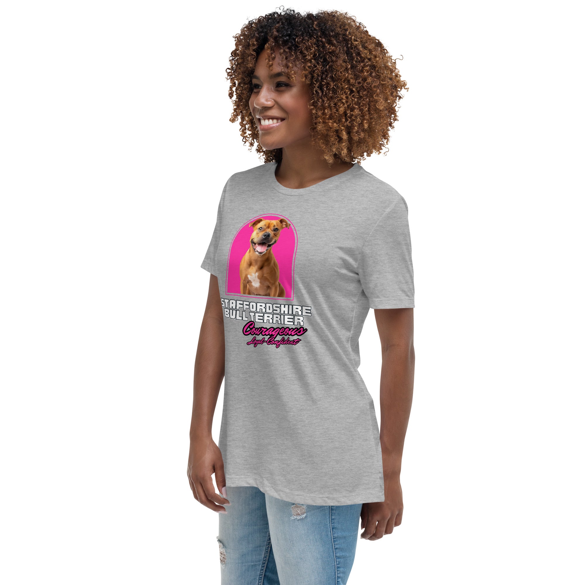 Staffordshire Bull Terrier Women's Relaxed T-Shirt