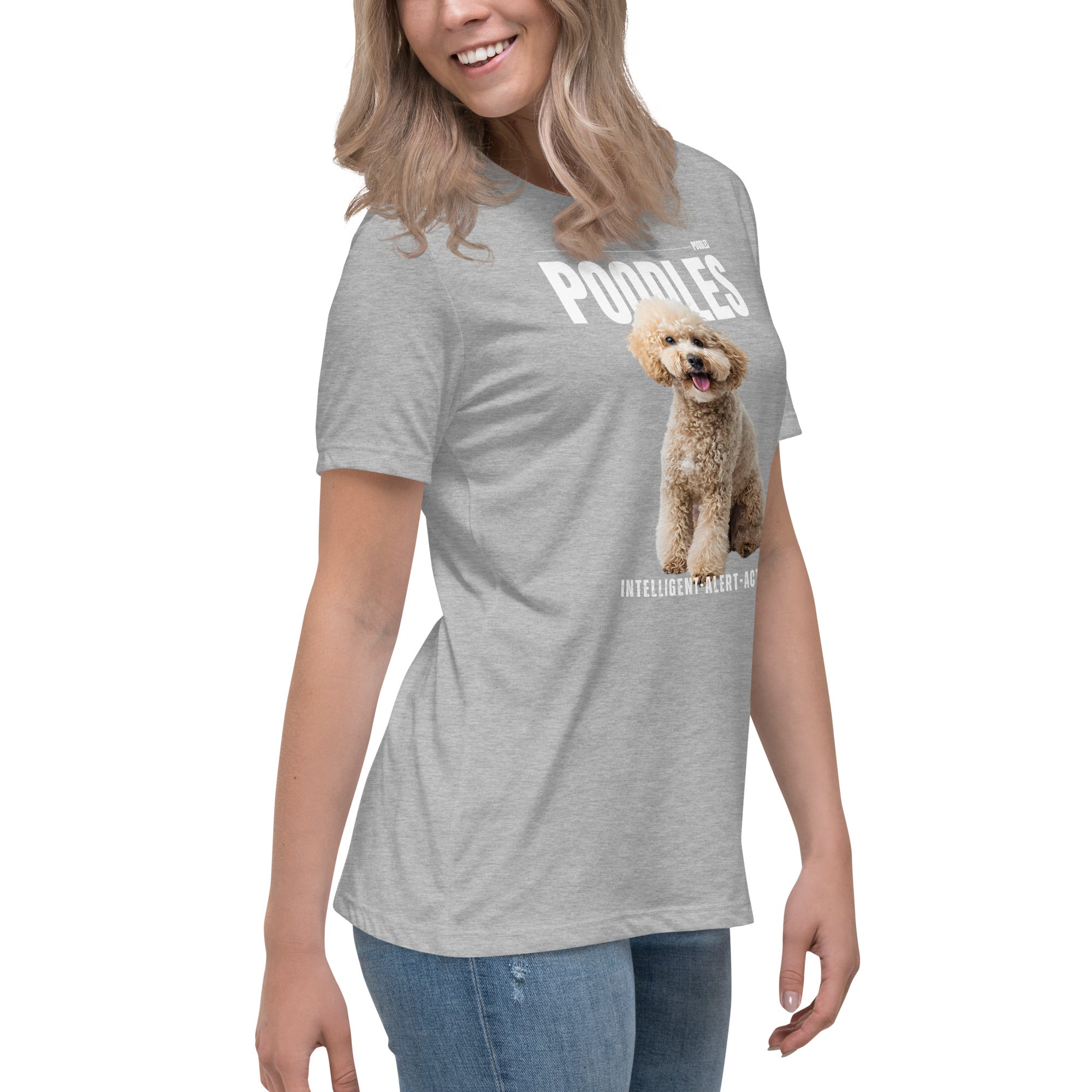 Poodle Women's Relaxed T-Shirt