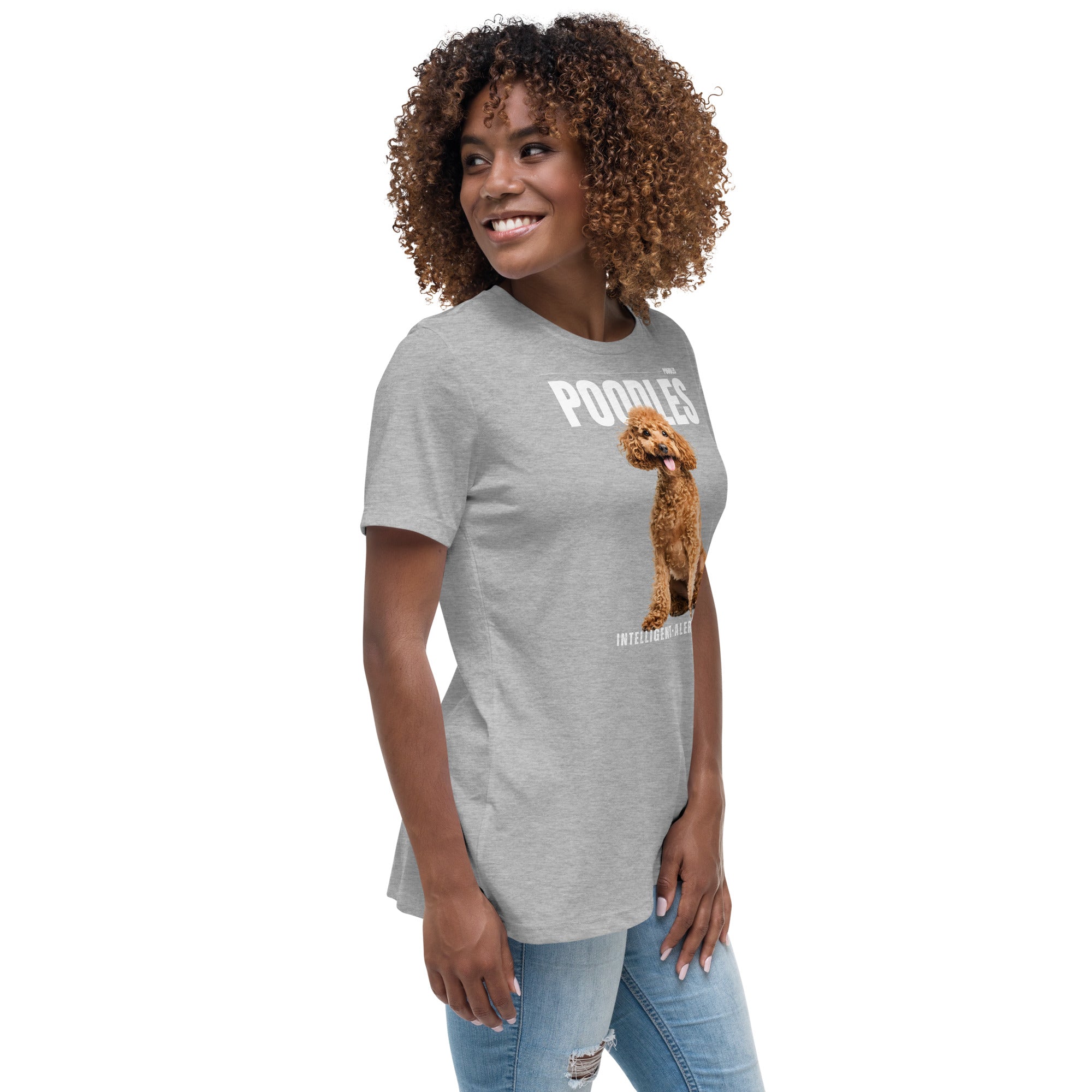 Poodle Women's Relaxed T-Shirt