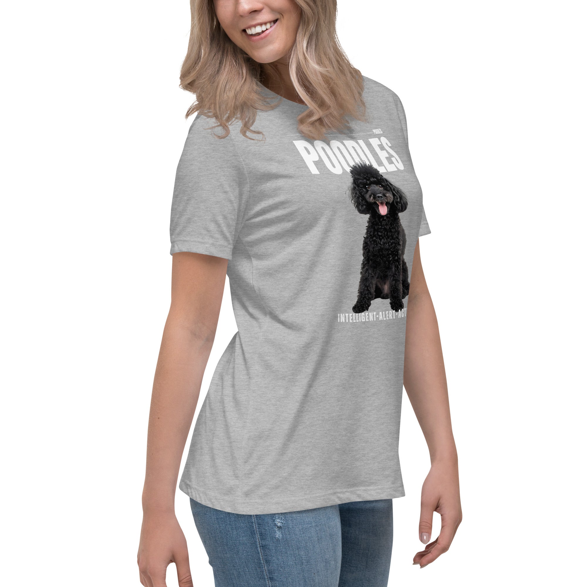 Poodle Women's Relaxed T-Shirt